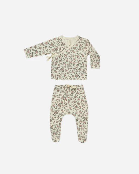 Quincy Mae Bamboo Pajama Set || Flower Field