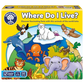 Orchard Toys | Where Do I Live?