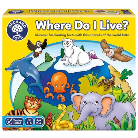 Orchard Toys | Where Do I Live?