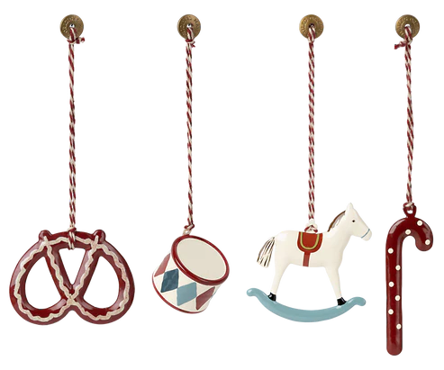 Maileg | Metal Ornament SET - Peter's Christmas