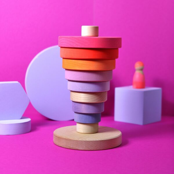 GRIMMS | Conical Tower (Neon Pink)