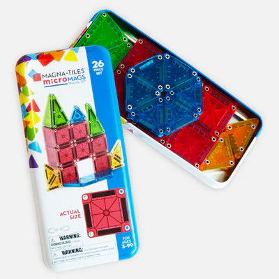 Magna Tiles | MicroMAGS 26pc Travel Set