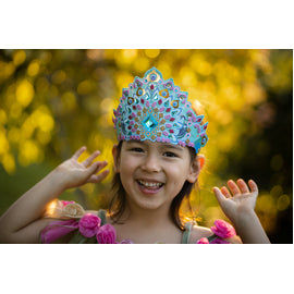 Djeco | Do It Yourself Princess Tiaras (Sticker Mosaics)