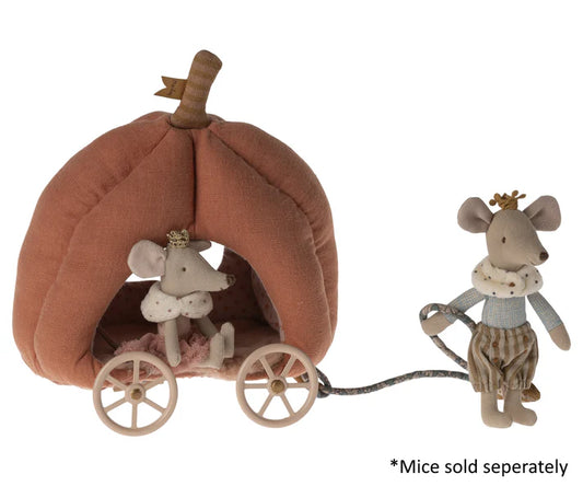 Maileg | Pumpkin Carriage Mouse