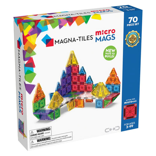 Magna Tiles | MicroMAGS 70pc Set