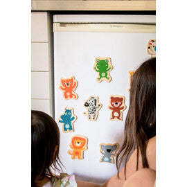 Djeco | 24pc Wooden Magnet Couco Animal Set