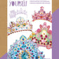 Djeco | Do It Yourself Princess Tiaras (Sticker Mosaics)