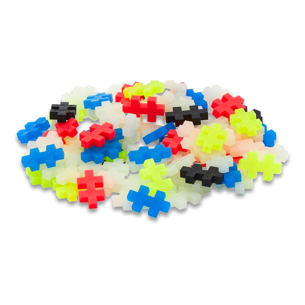 Plus-Plus | Glow In The Dark Mix 100pc Tube