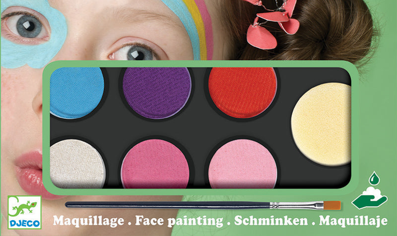 Djeco | Sweet Body Art Palette 6 Colours