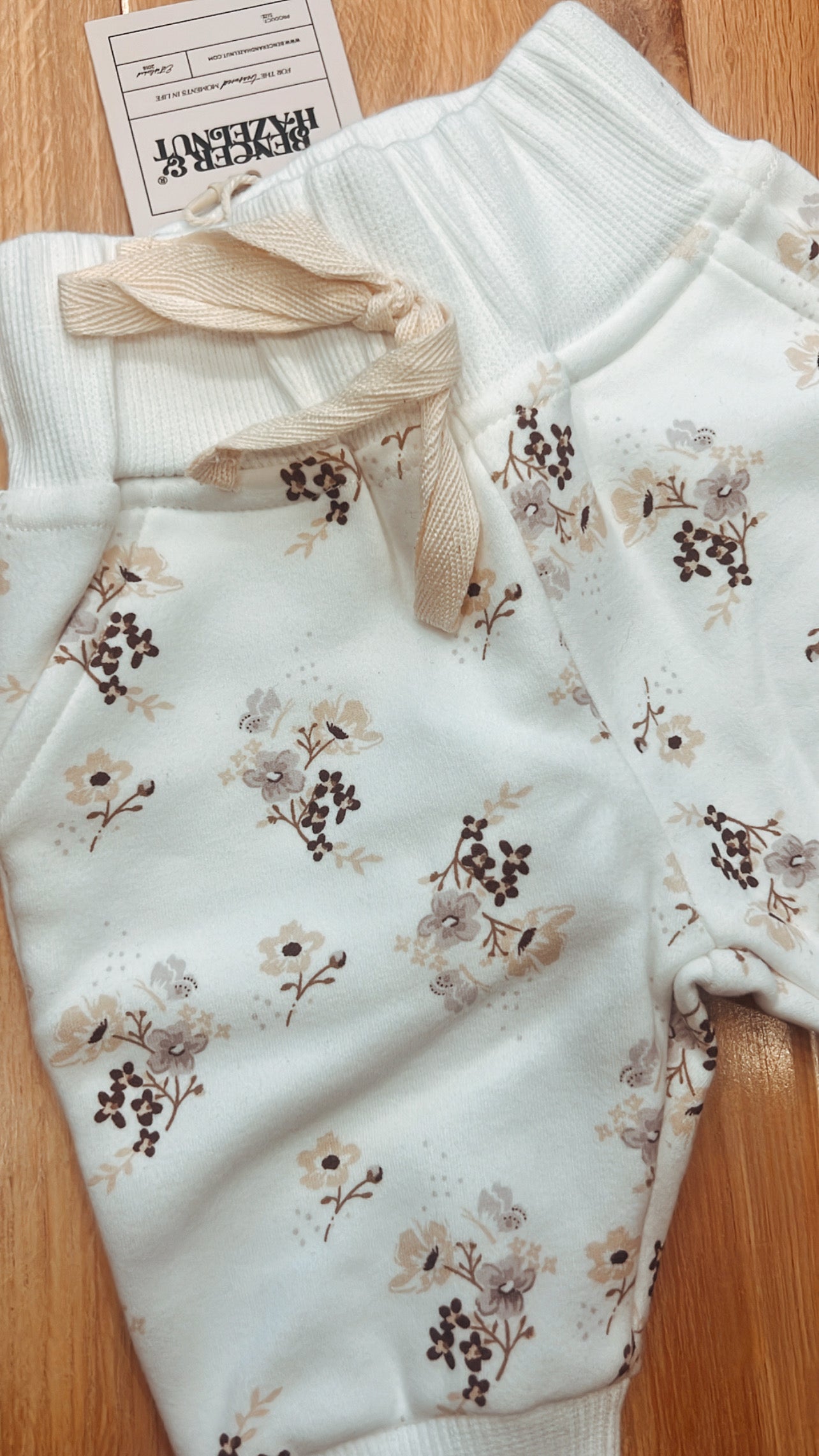 Bencer & Hazelnut | Track Pants - Floral