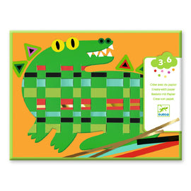 Djeco | Animal Paper Weaving Set