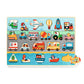 Djeco | 22pc Transport Wooden Puzzle