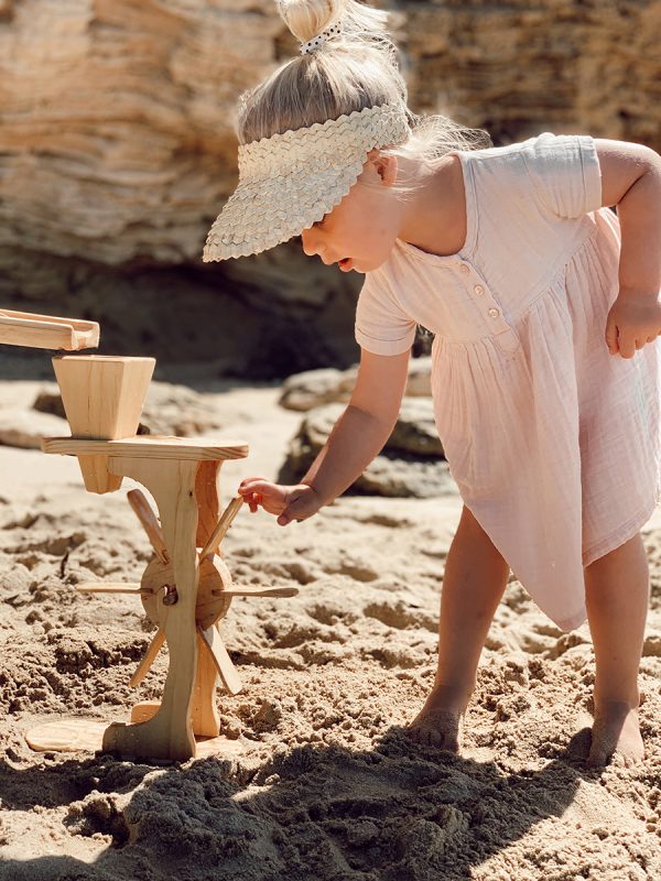 Explore Nook | Wooden Water & Sand Wheel