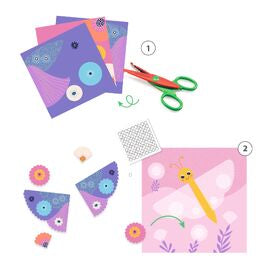 Djeco | Crinkle Cutting Collage Set