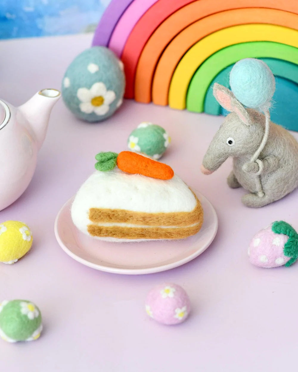 Tara Treasures | Felt Carrot Cake