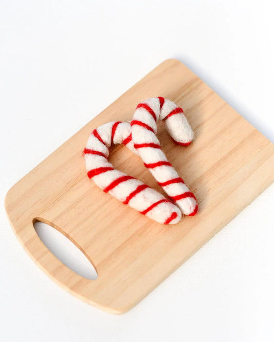 Tara Treasures | Felt Candy Cane - Set of 2