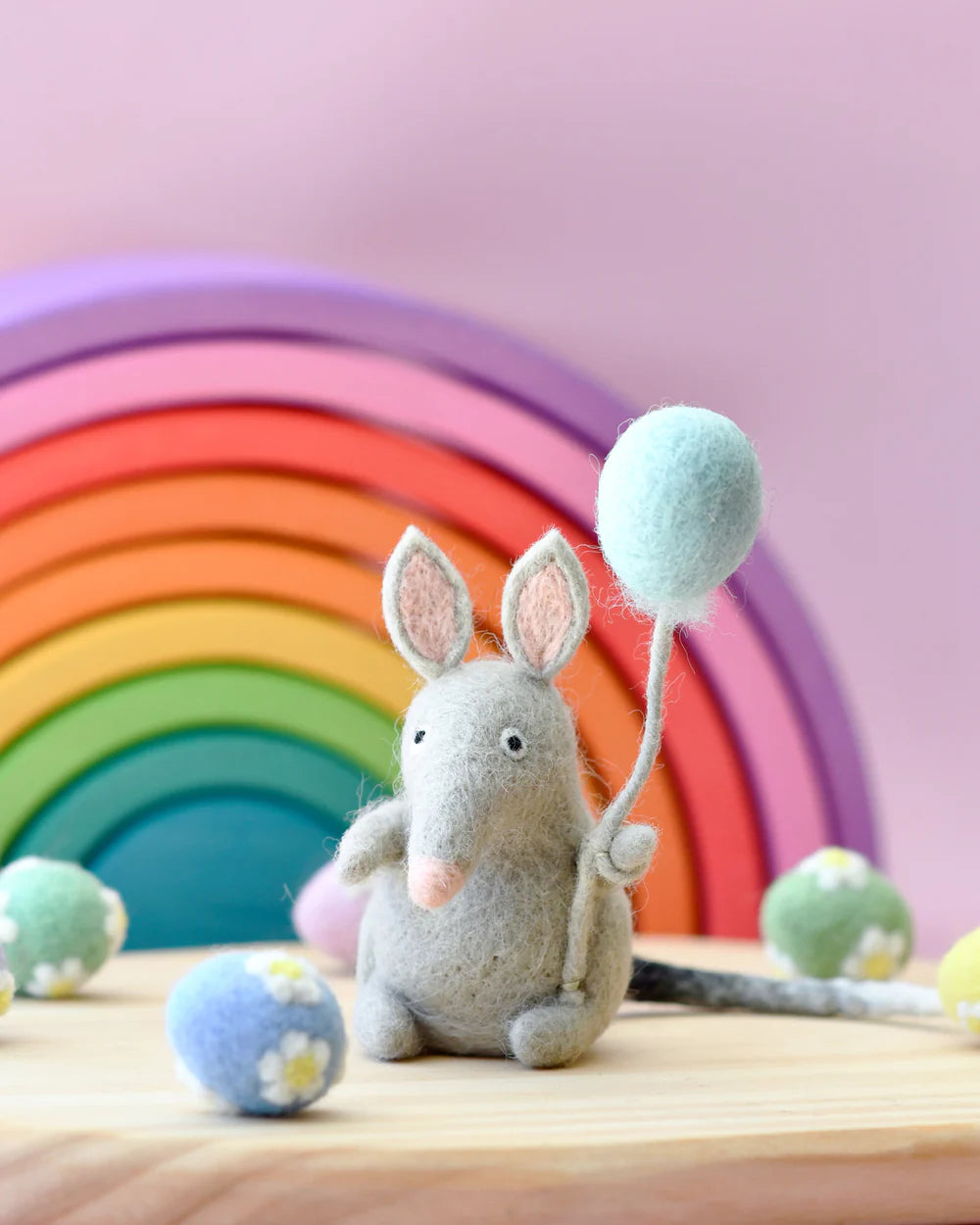 Tara Treasures | Felt Rabbit/Bilby with Balloon