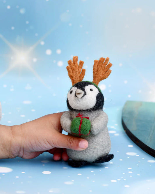 Tara Treasures | Felt Penguin Christmas Toy (various)