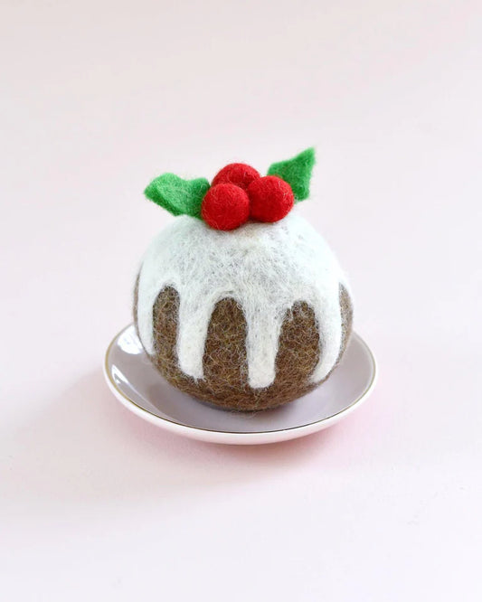 Tara Treasures | Felt Christmas Pudding