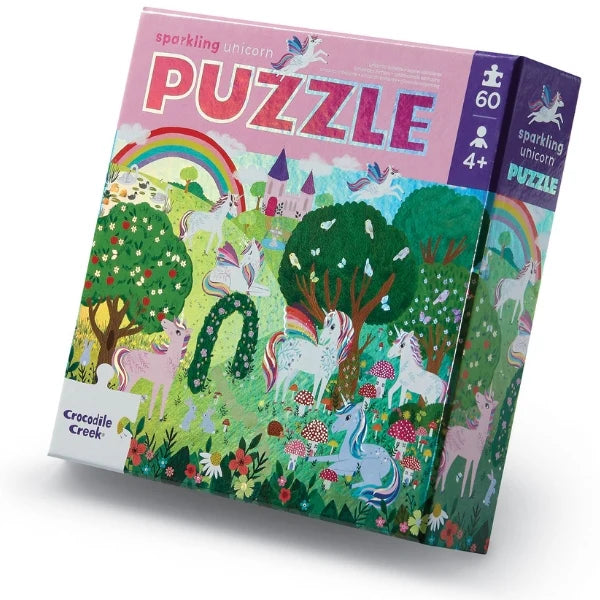 Crocodile Creek | Foil Puzzle 60pc (various)