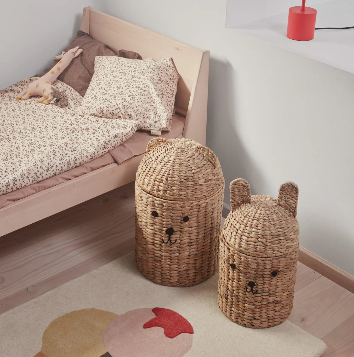 OYOY | Bear & Rabbit Storage Basket Set