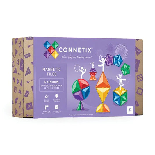 Connetix | RAINBOW Shape Expansion Pack (36pc)