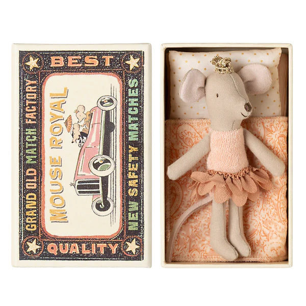 Maileg | Princess Mouse in Matchbox