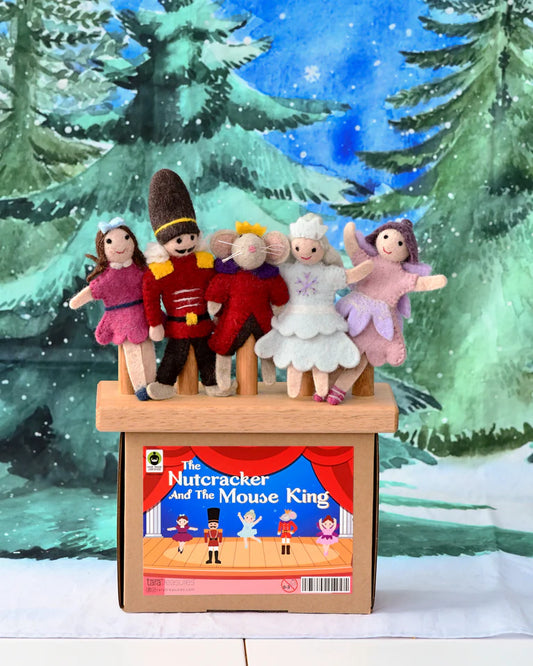 Tara Treasures | Finger Puppet Set - Nutcracker