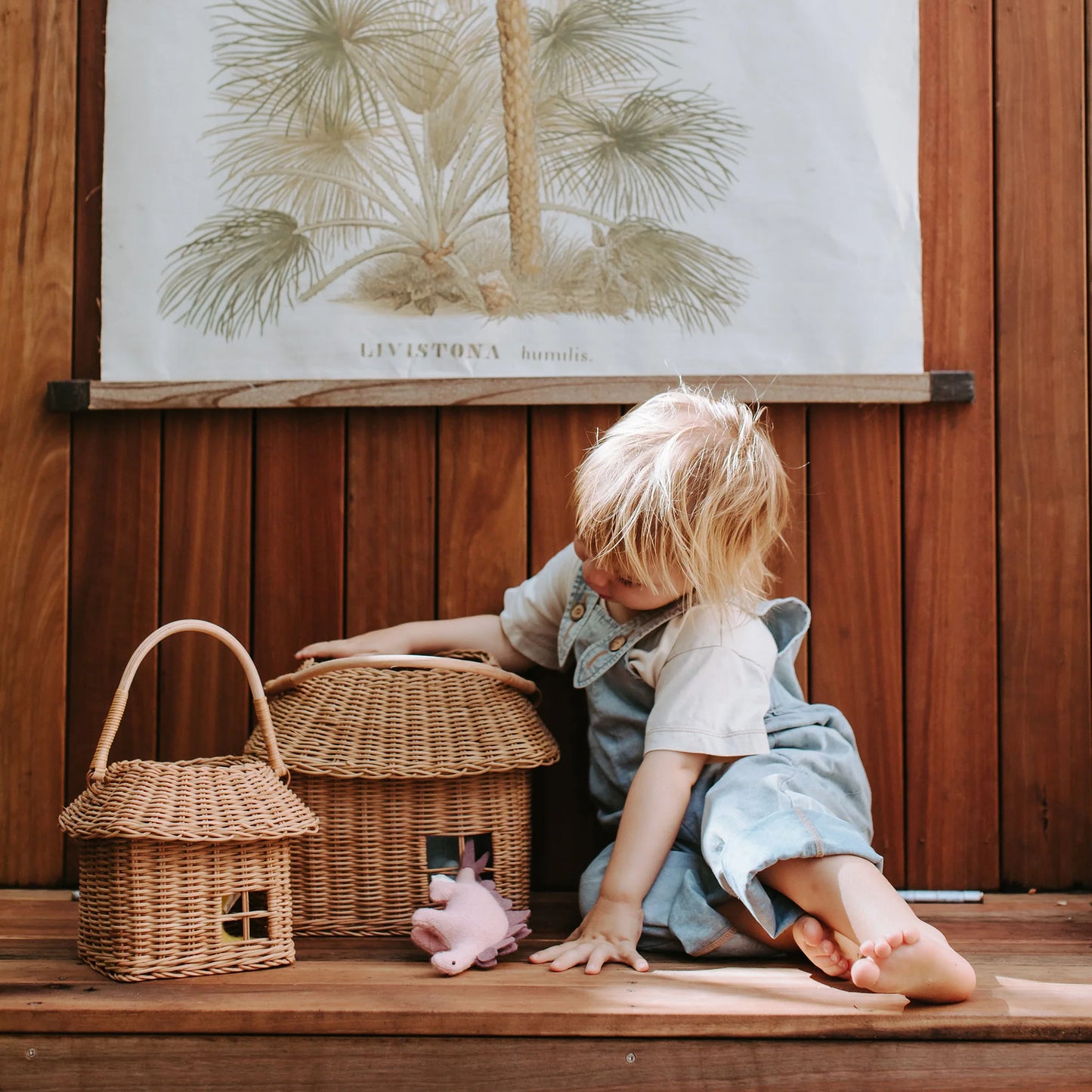 Olli Ella | Rattan Hutch Big Basket