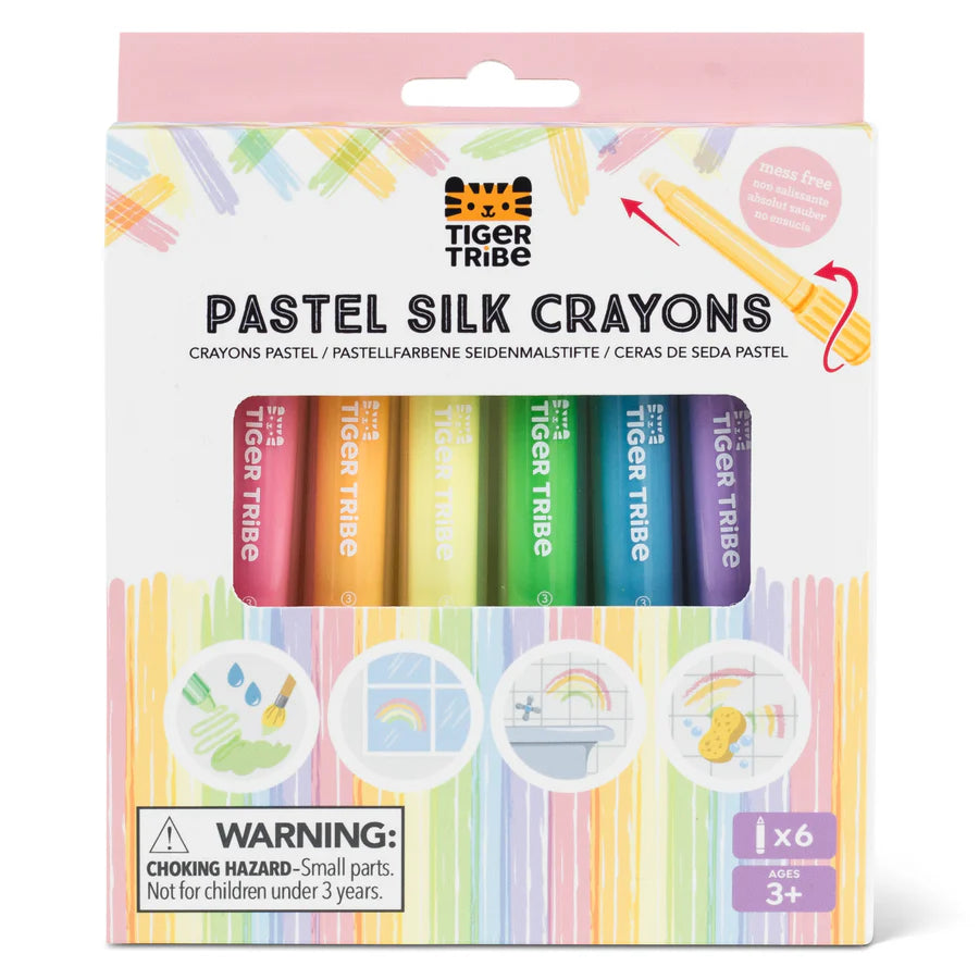 Tiger Tribe | Pastel Silk Crayons