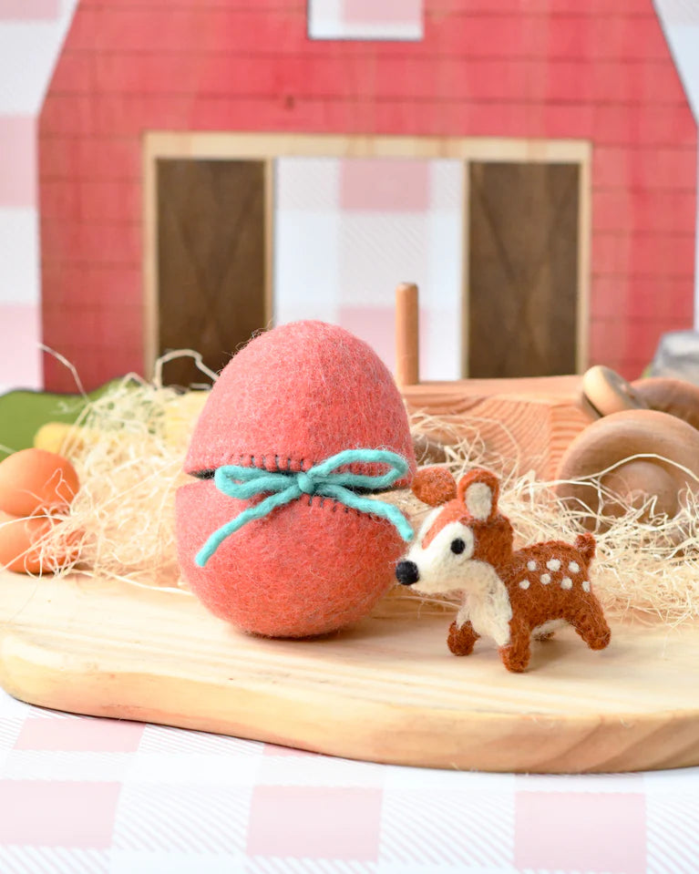 Tara Treasures | Felt Surprise Egg with Felt Animal (various)