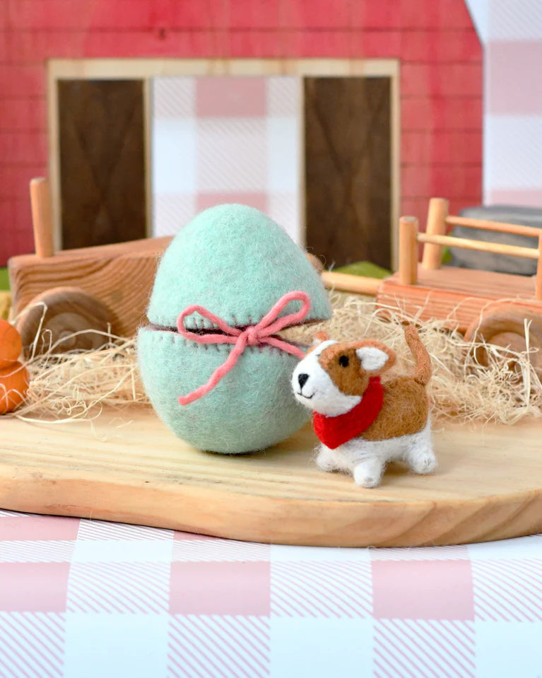 Tara Treasures | Felt Surprise Egg with Felt Animal (various)