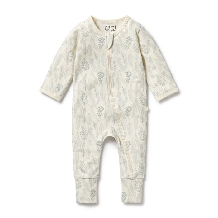 Wilson + Frenchy | Organic Zipsuit w/ feet (various)