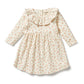 Wilson + Frenchy | Organic Waffle Dress w/ Ruffle