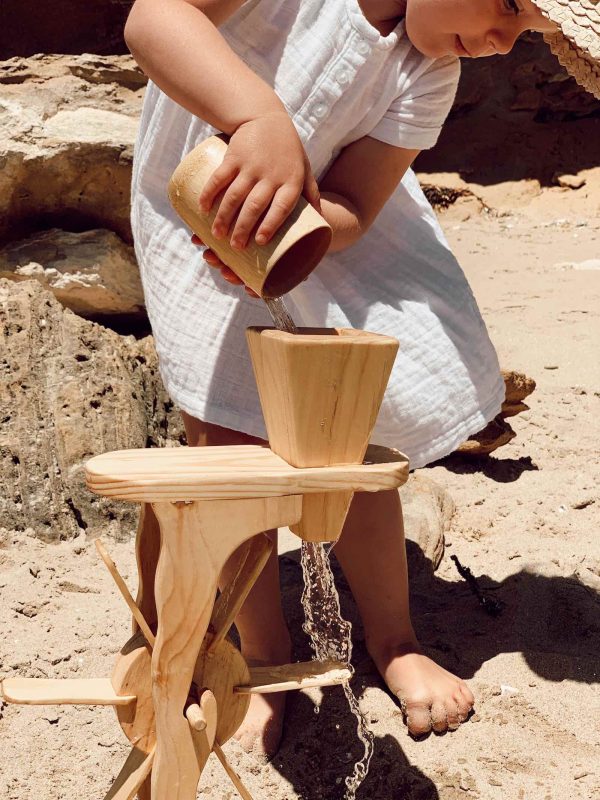 Explore Nook | Wooden Water & Sand Wheel