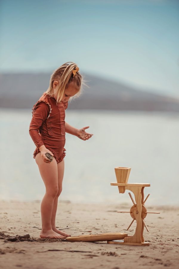 Explore Nook | Wooden Water & Sand Wheel