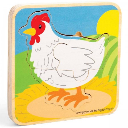 Bigjigs | Chicken Lifecycle Puzzle
