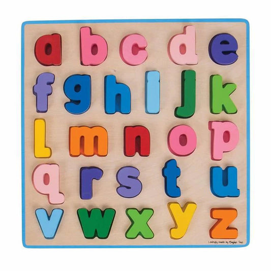 Bigjigs | Chunky Alphabet Puzzle Lowercase