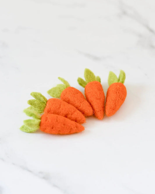 Tara Treasures | Felt Carrots (5 pack)