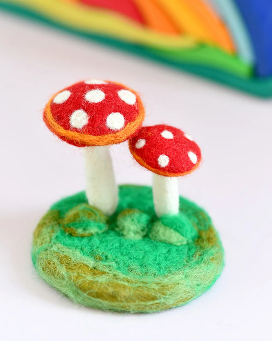 Tara Treasures | Felt Mushroom Toadstool