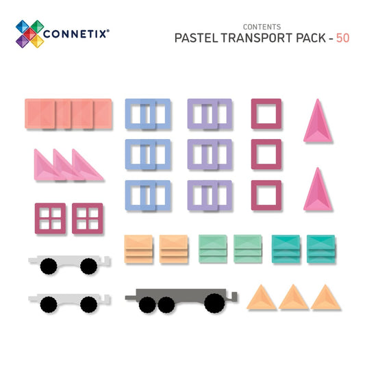 Connetix | PASTEL Transport Pack