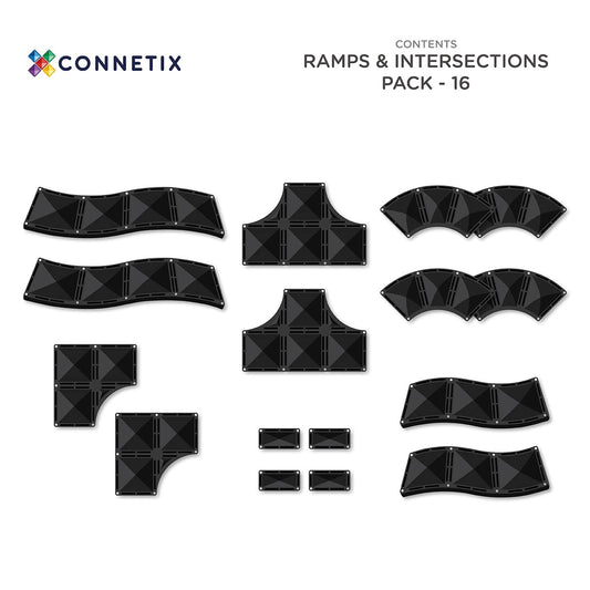 Connetix | ROADS Ramps & Intersections (16pc)