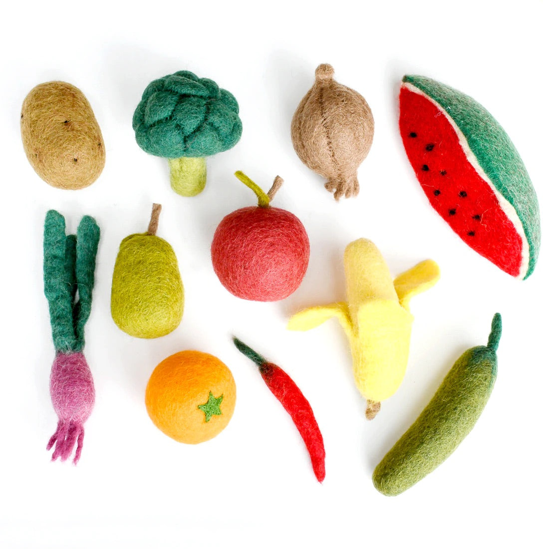 Tara Treasures | Felt Fruit & Veggie Sets (various)