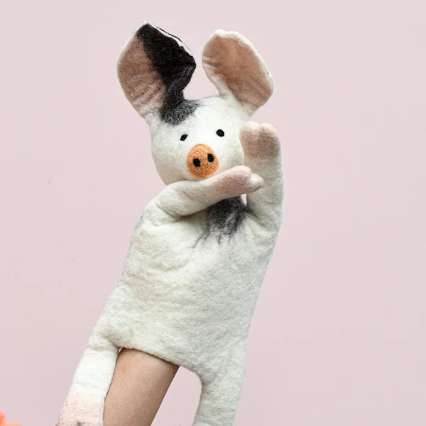 Tara Treasures | Hand Puppet - Old Spots Pig