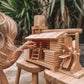 Explore Nook | Eco Forest Hut & Water Mill Wheel Set