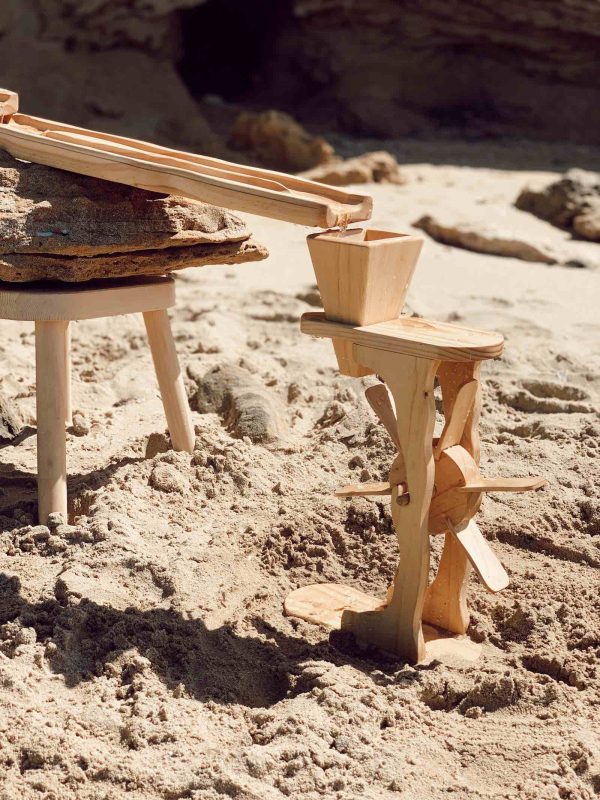 Explore Nook | Wooden Water & Sand Wheel