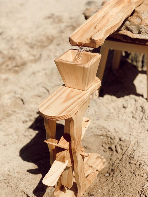 Explore Nook | Wooden Water & Sand Wheel