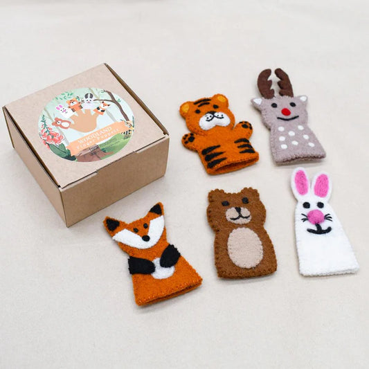 Tara Treasures | Finger Puppet Set - Woodland