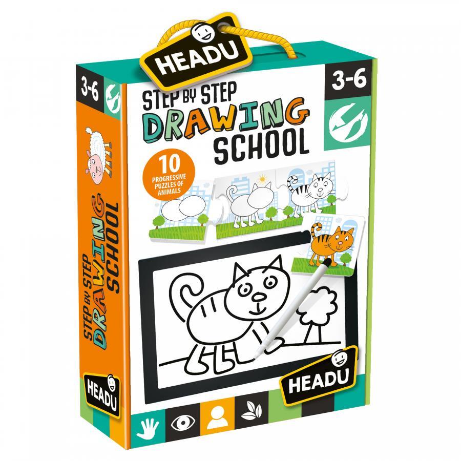 Headu | Step By Step Drawing School