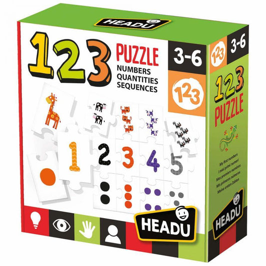Headu | 123 Puzzle Numbers, Quantities, Sequences